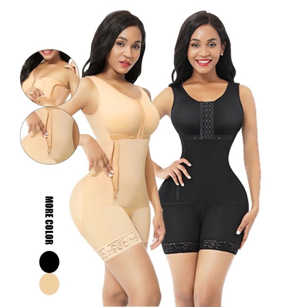 Body shaper side zipper tummy control butt enhancer Nude only black sold out